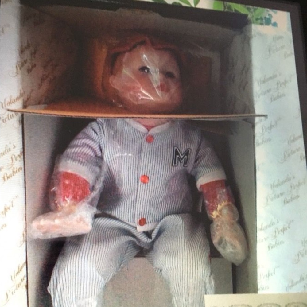 Vintage Doll Micheal. Yolanda Bello. Ashton drake. Brand new in box